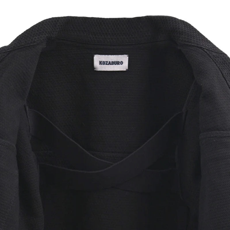KOZABURO | Cropped Jean Jacket Black