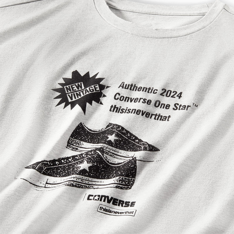 Converse x Thisisneverthat One Star Tee Light Retro Grey Heather