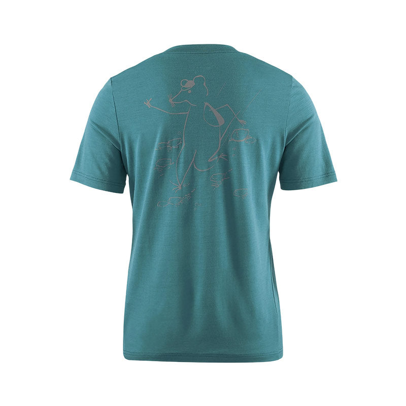 KLATTERMUSEN | Women's Dagr SS Tee Emerald Green