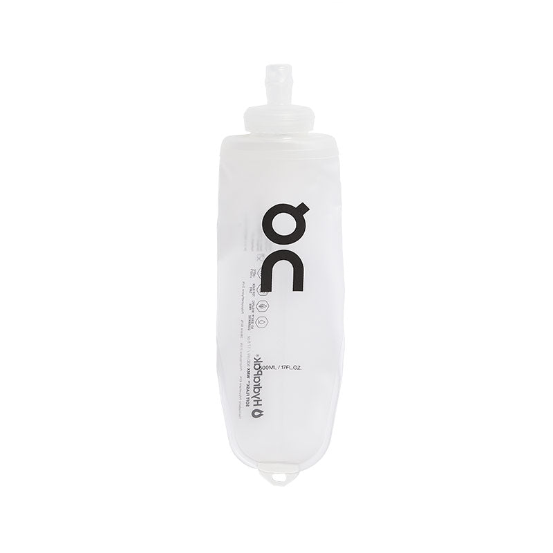 ON | Soft Flask 0.5L Translucent / Black