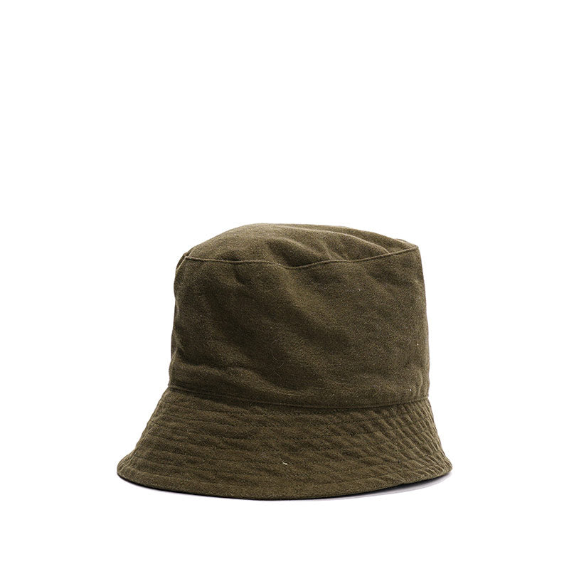 Engineered Garments Bucket Hat Cotton Moleskin Olive