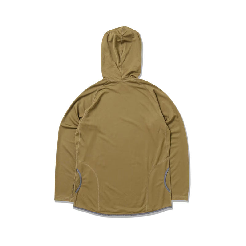 And Wander | Dry Jersey Ls Hoodie Beige