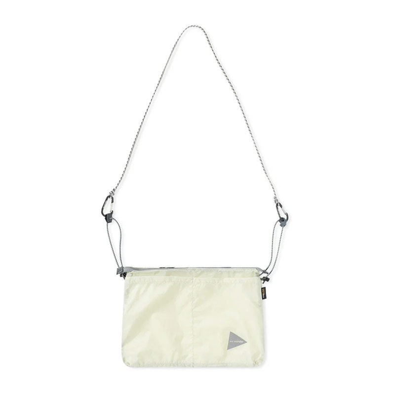AND WANDER | Sil Sacoche Off White