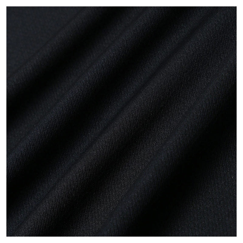 AND WANDER | Dry Jersey Raglan LS Tee Black