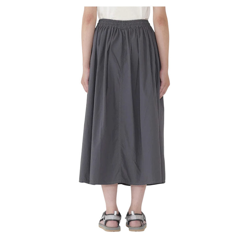 AND WANDER | Women's Cordura Cotton Rip Skirt Gray