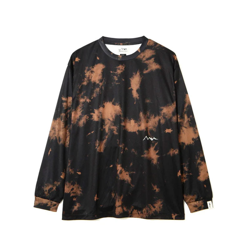 MANASTASH x Tie Dye L/S Top Black