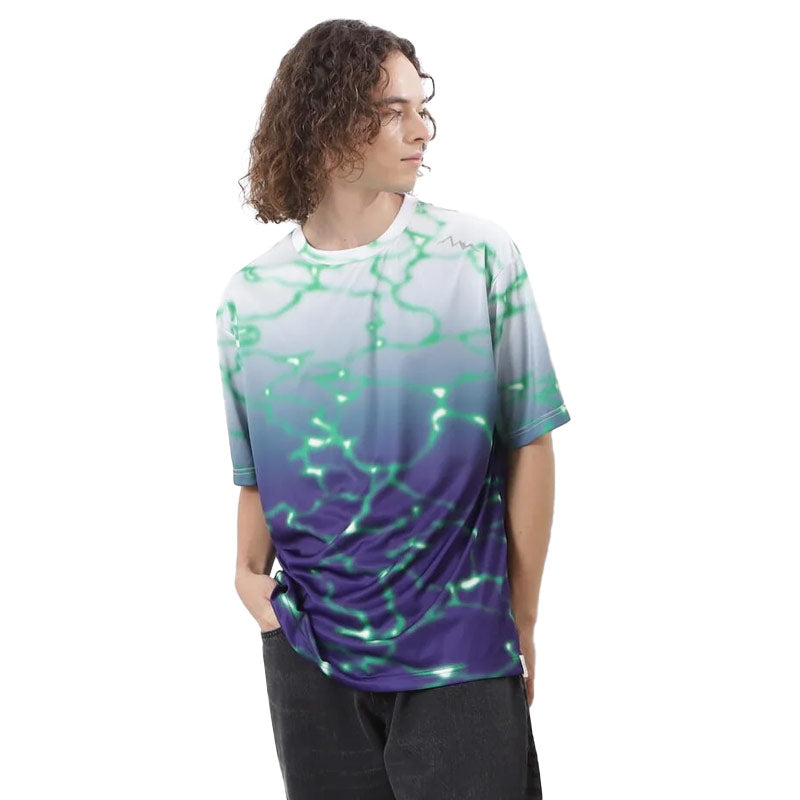 MANASTASH x Lithium Tie Dye Top Purple