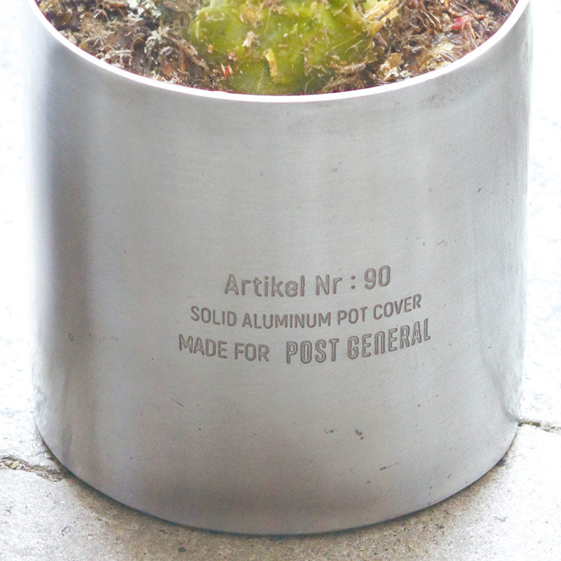 POST GENERAL | Solid Aluminum Pot Cover S Steel Grey