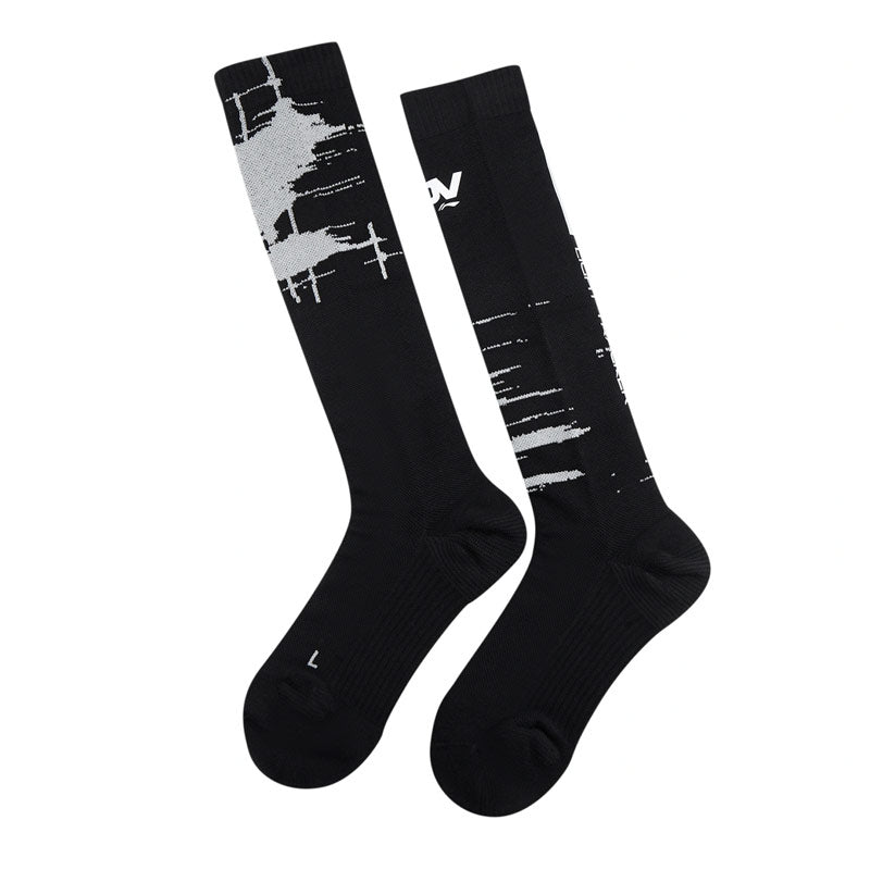 NINEPOINTNINE | x Lining Light Tracker Reflective Long Socks Black