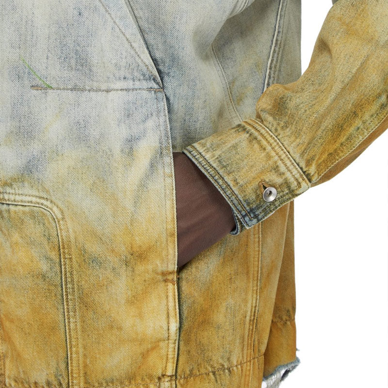 DRKSHDW Sphinx Jumbo Worker Jacket Sky / Orange Degrade