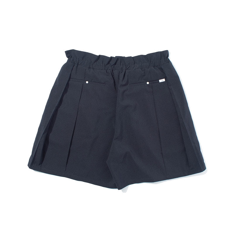 F/CE Wide Pleats Shorts Navy
