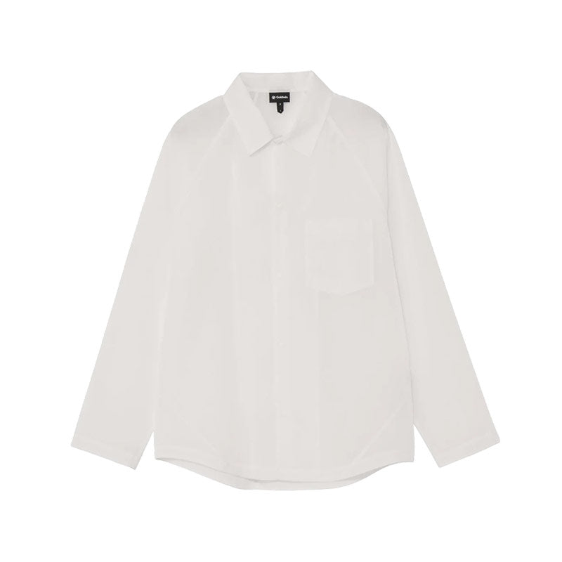 GOLDWIN | Sheer Nylon Wind Shirt White