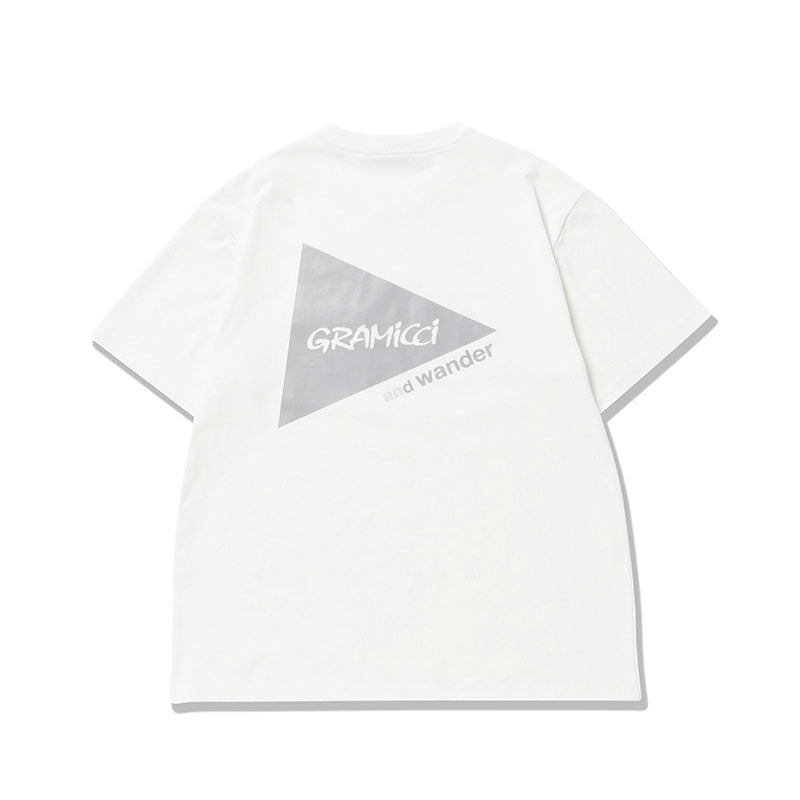 Gramicci X And Wander Backprint Tee White