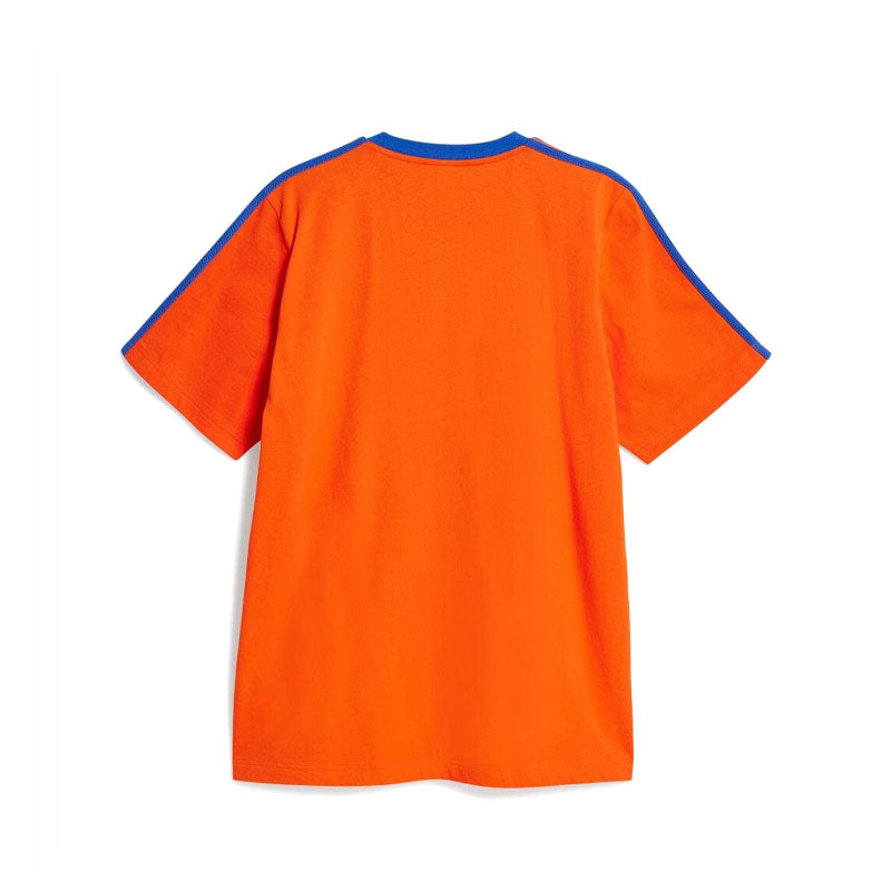 ADIDAS | Adidas X Wales Bonner Short Sleeve Tee Bold Orange / Royal Blue
