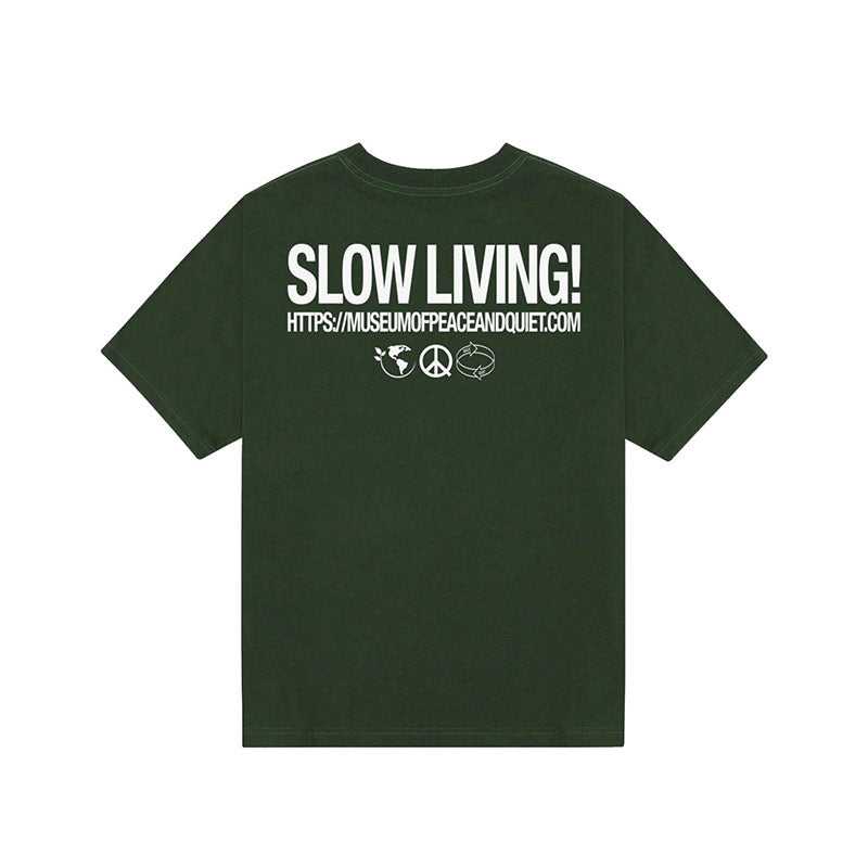 MUSEUM OF PEACE & QUIET Slow Living T-Shirt Forest