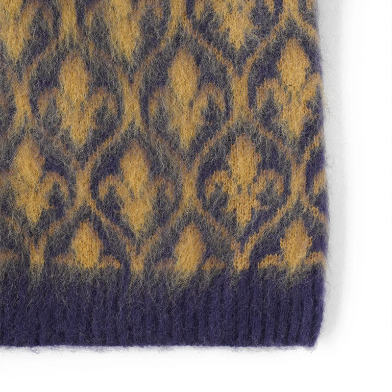 Mohair Cardigan Purple