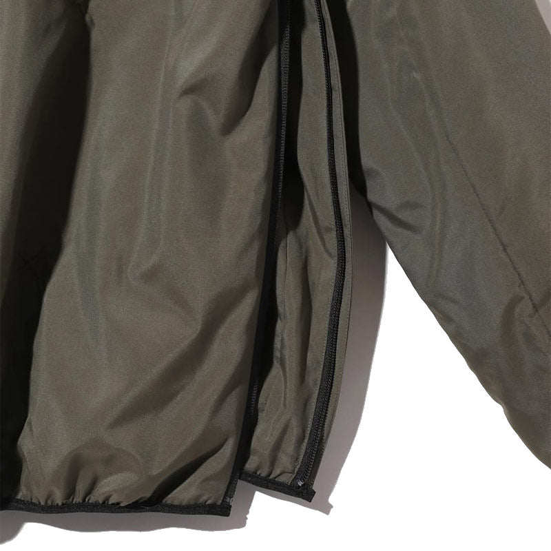 Filling Crew Neck Shirt - Poly Peach Taffeta Olive