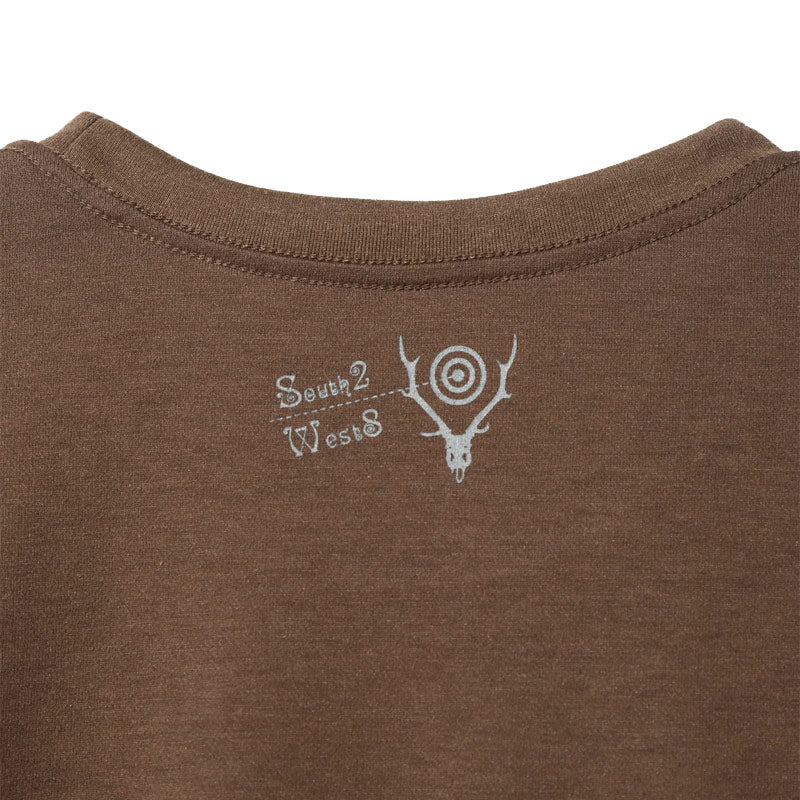 L/S Crew Neck Tee Brown