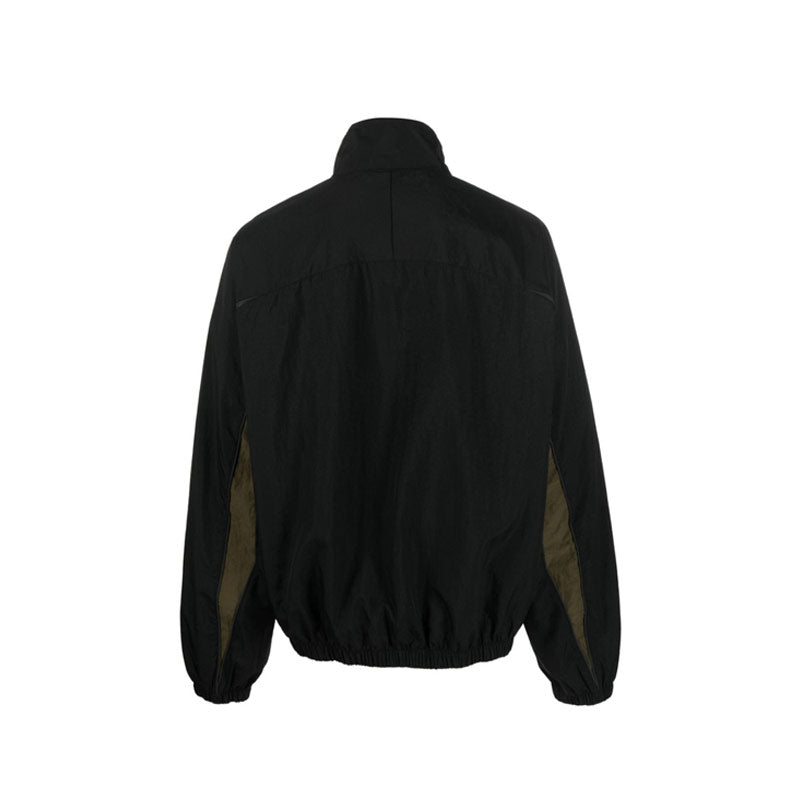 Reebok Ripstop Track Jacket Black / Military Green