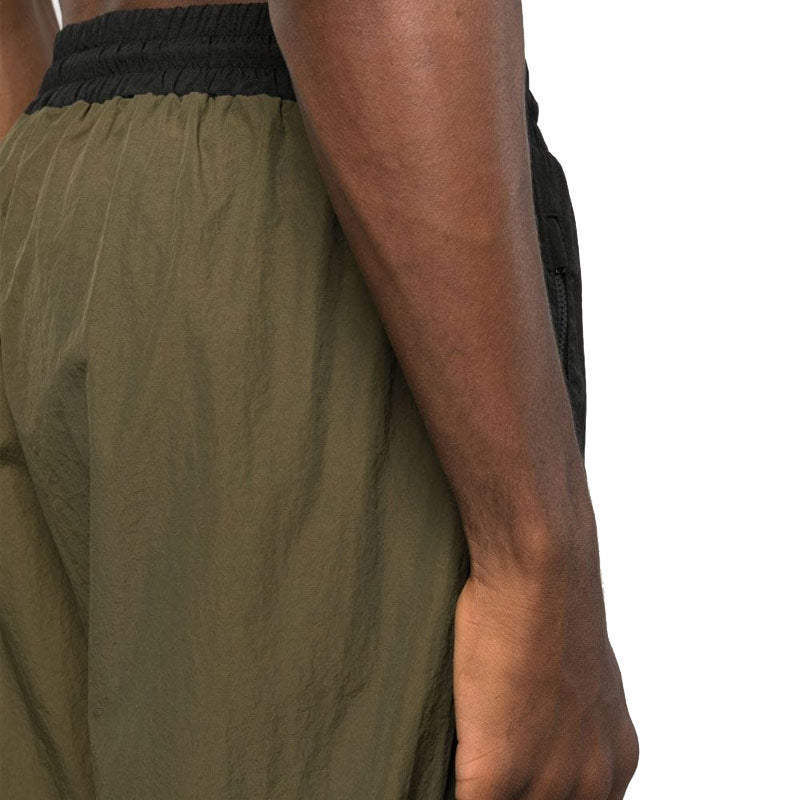 Reebok U Vector Blocked Track-Pants Black / Military Green
