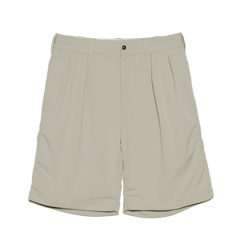 NANAMICA | Alphadry Double Pleat Shorts Light Khaki