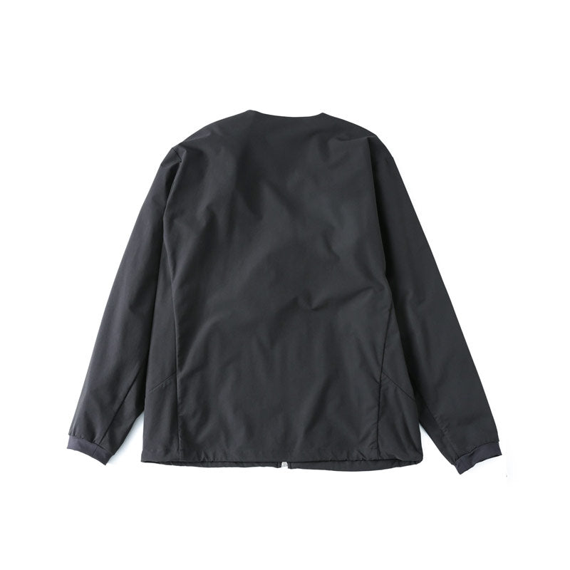SOPHNET. Zip Up Tech Cardigan Black