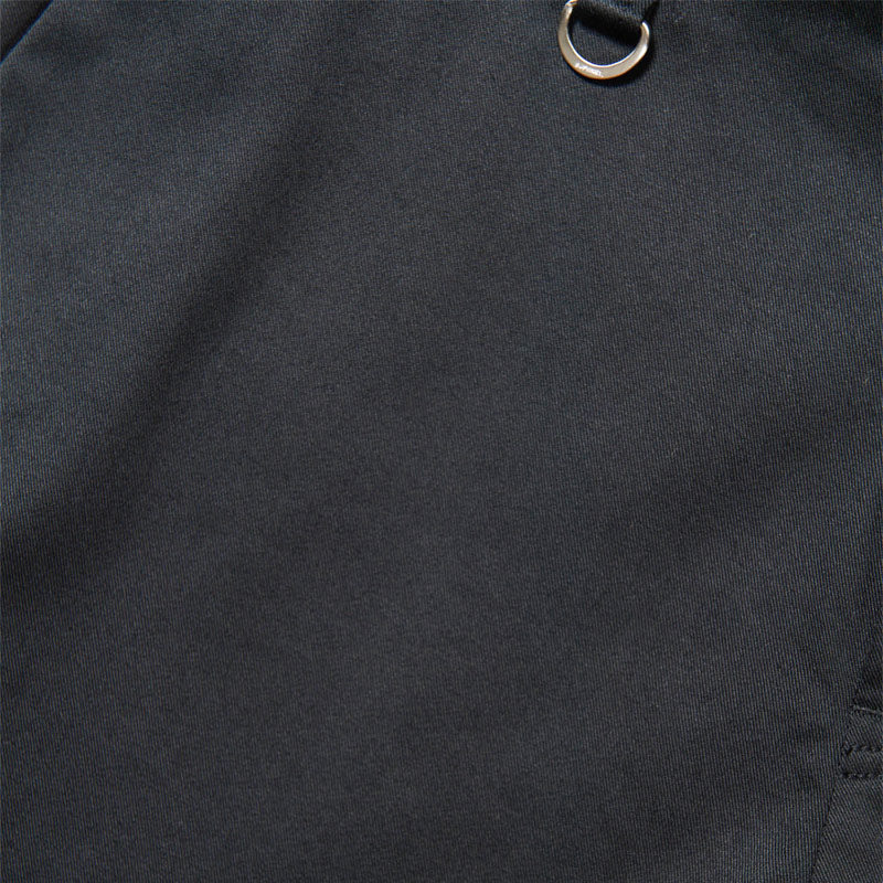 SOPHNET. Wide Cropped Pants Black