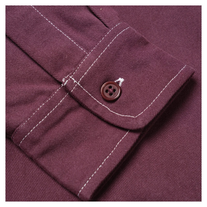 STORY MFG. | Harvest Shirt Purple Fish