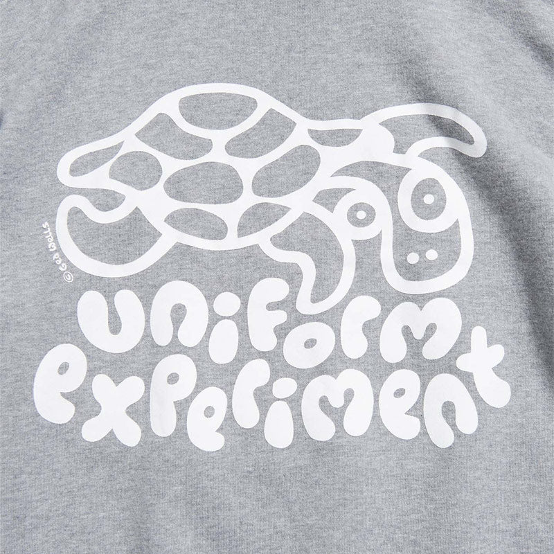 UNIFORM EXPERIMENT Insane Sweat Hoodie* Gray(Turtle)