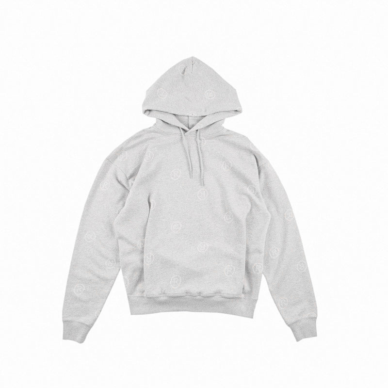 MARTINE ROSE CLASSIC HOODIE Grey Marl