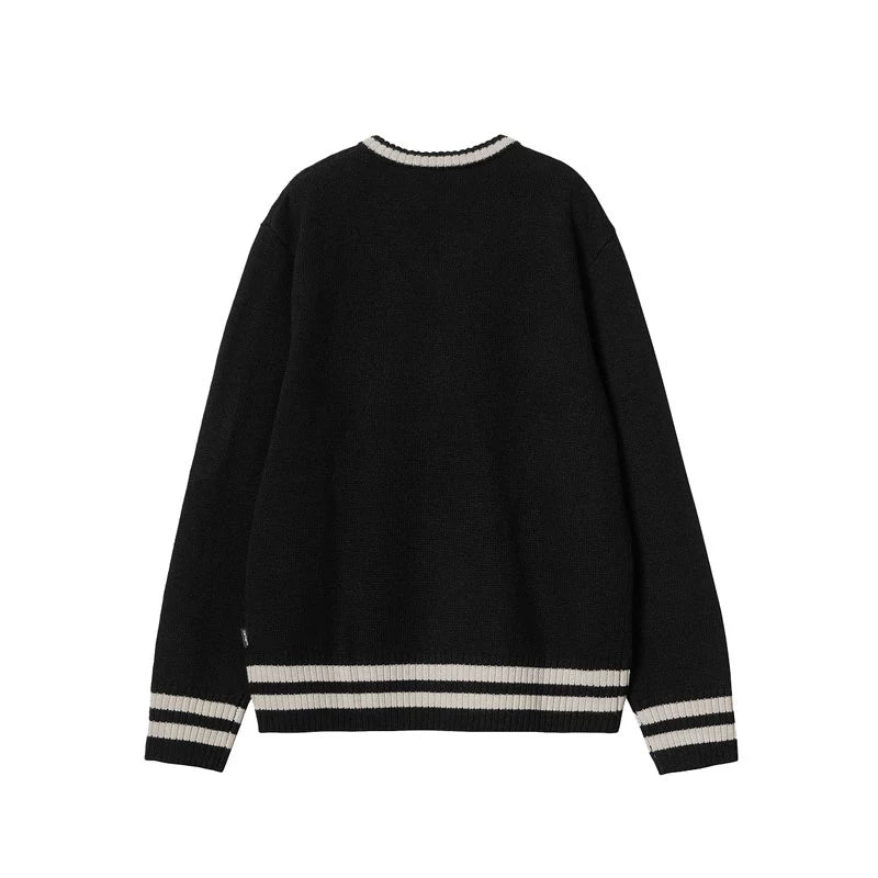 CARHARTT WIP | Stanford Sweater Black / Salt