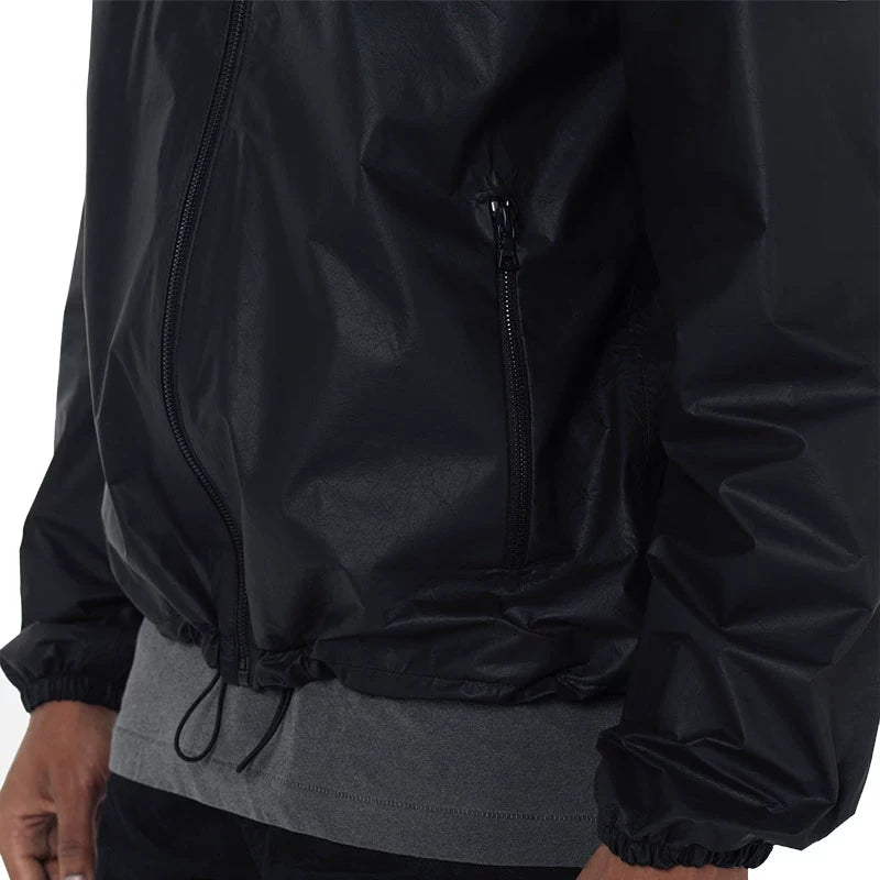 JOHN ELLIOTT Leather Adapt Anorak Black