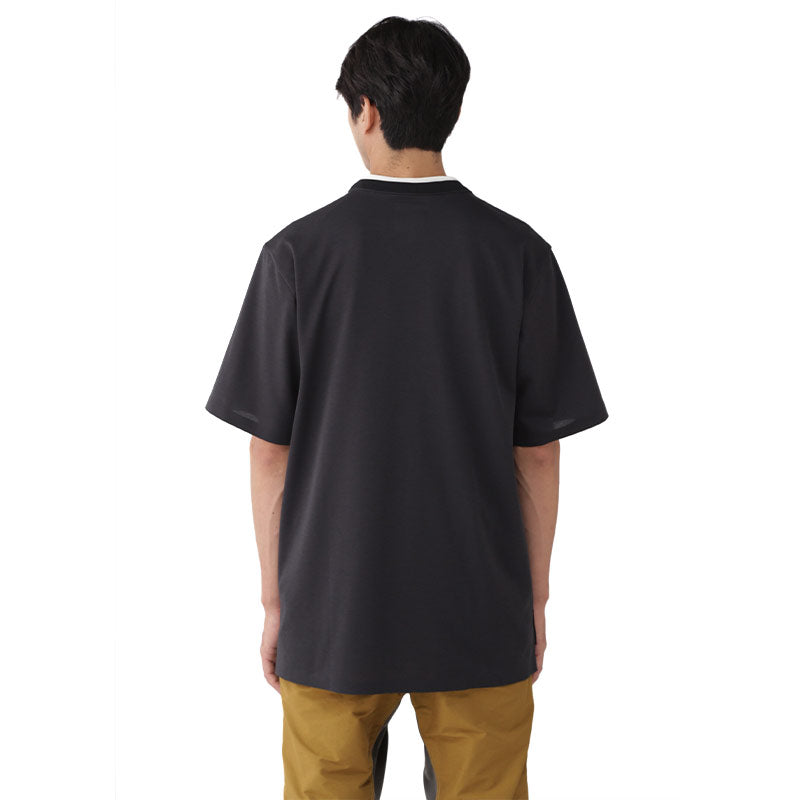 AND WANDER | Seamless S/S Tee Black
