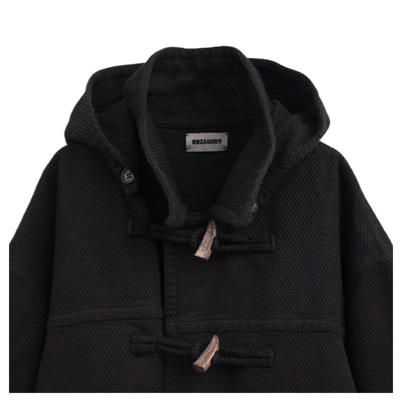 KOZABURO | Duffle Coat Black