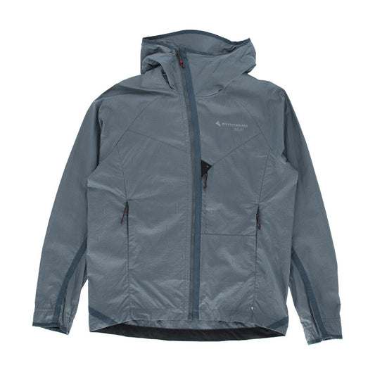 KLATTERMUSEN | Ansur Hooded Wind Jacket Stone Blue