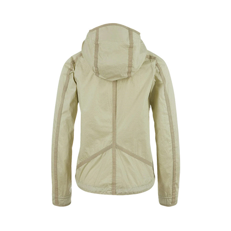 KLATTERMUSEN | Women's Ansur Hooded Wind Jacket Swamp Green / Silver
