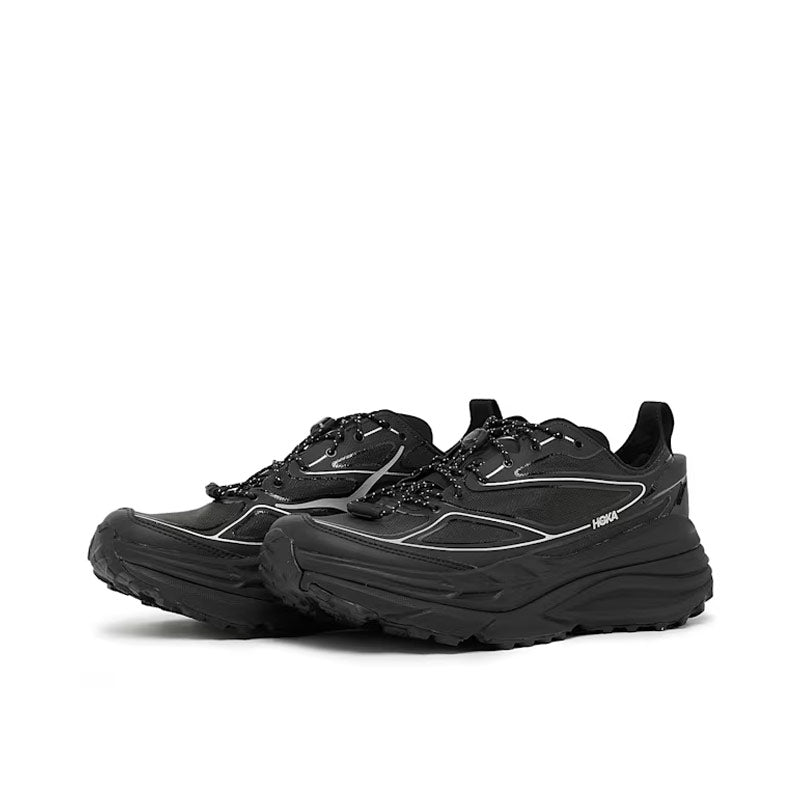 HOKA | U Stinson One7 Black / Silver