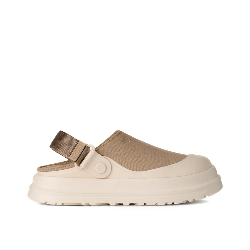 UGG | Women's Goldenglow Canvas Clog Slippers Mustard Seed