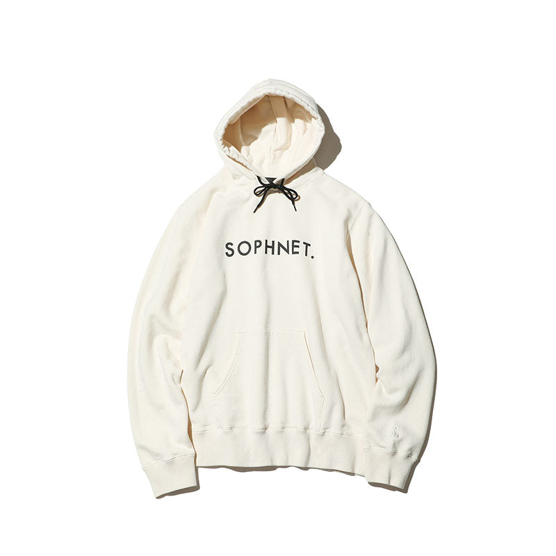 SOPHNET. Sophnet. Logo Pullover Sweat Hoodie Off White