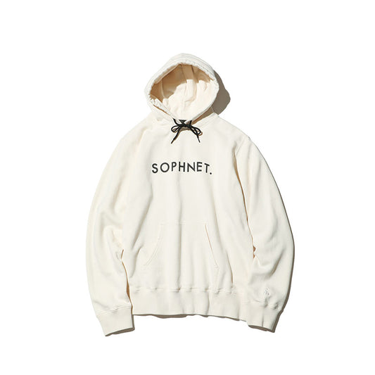 SOPHNET. Sophnet. Logo Pullover Sweat Hoodie Off White