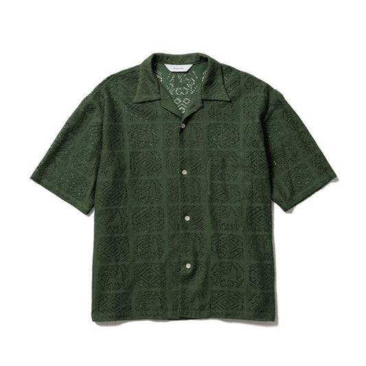 Sasquatchfabrix. JAH Lion Lace H/S OC Shirt Green