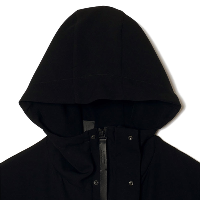 Hooded Coat Black