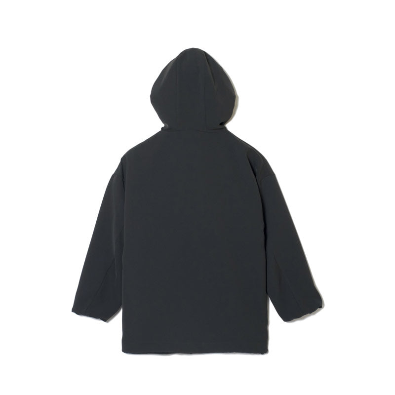Hooded Coat Charcoal