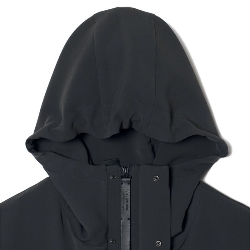 Hooded Coat Charcoal