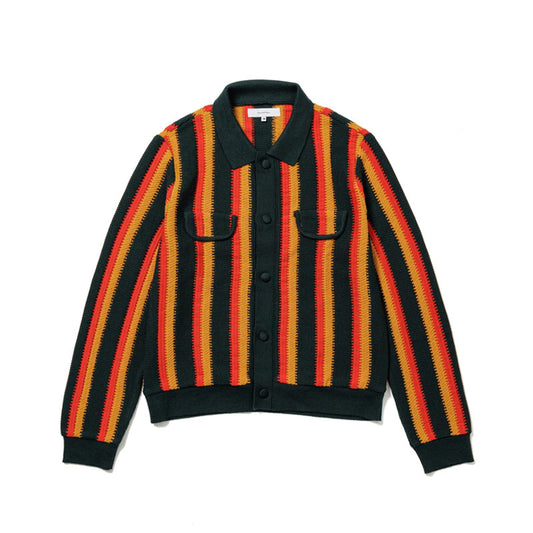 Sasquatchfabrix. Knit Cardigan ”Rasta“ Green