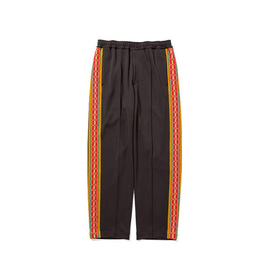 Sasquatchfabrix. Lace Tape Track Straight Pants Charcoal