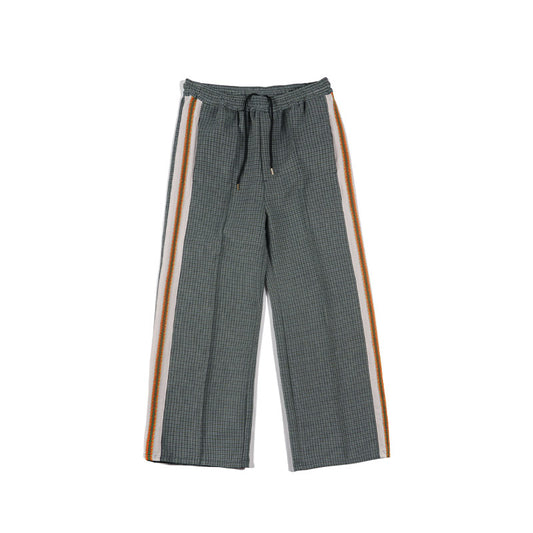 Sasquatchfabrix. "flare Silhouette" Track Pants Blue Green