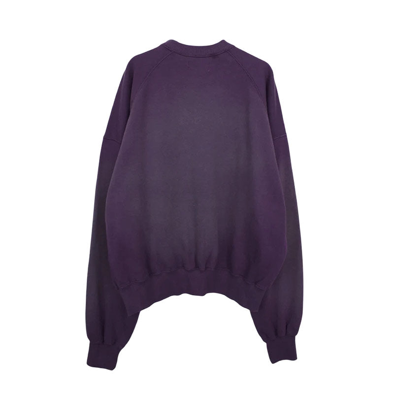 KOZABURO | Zenn State Print Faded Sweatshirt Purple