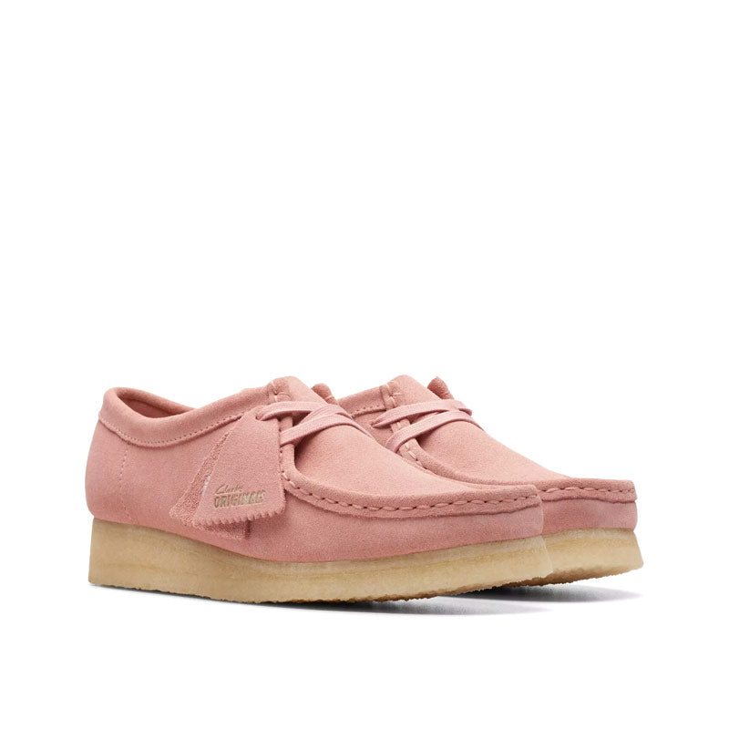 CLARKS | Women's Wallabee. Sneakers Pale Peach Sde