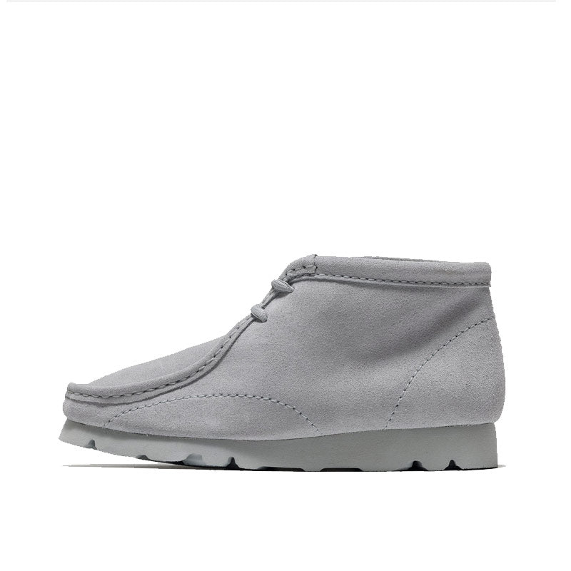 CLARKS | x Post Archive Faction Wallabee Boot Grey / Blue